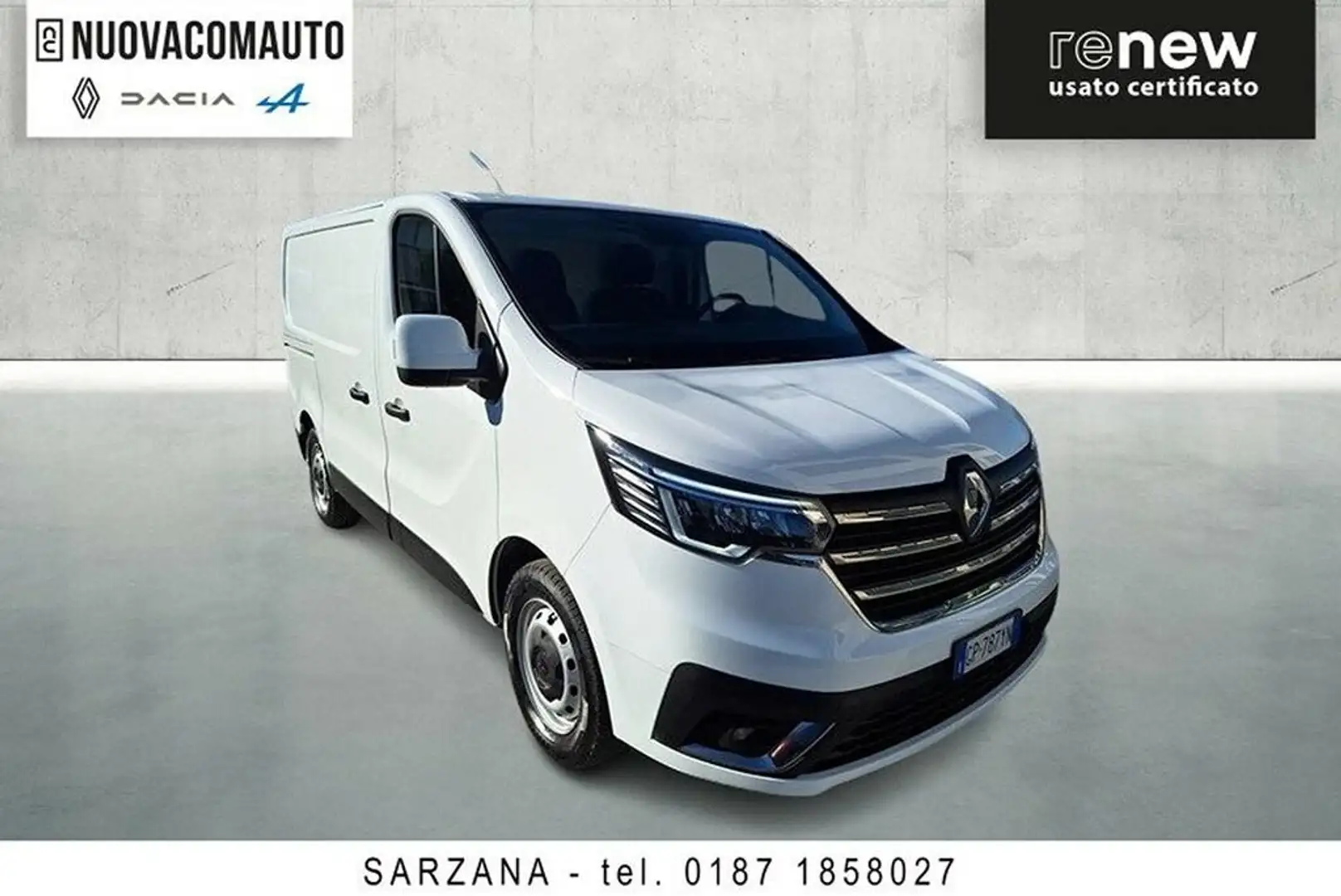 Renault Trafic T27 2.0 dci 150cv energy L1H1 Ice Bianco - 2