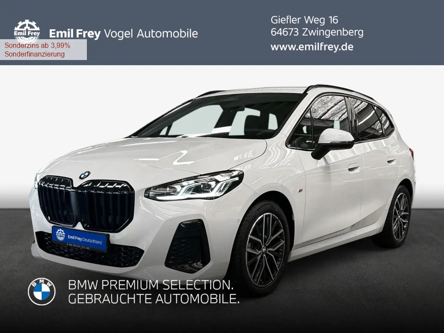 BMW 218 218i Active Tourer Aut. Weiß - 1