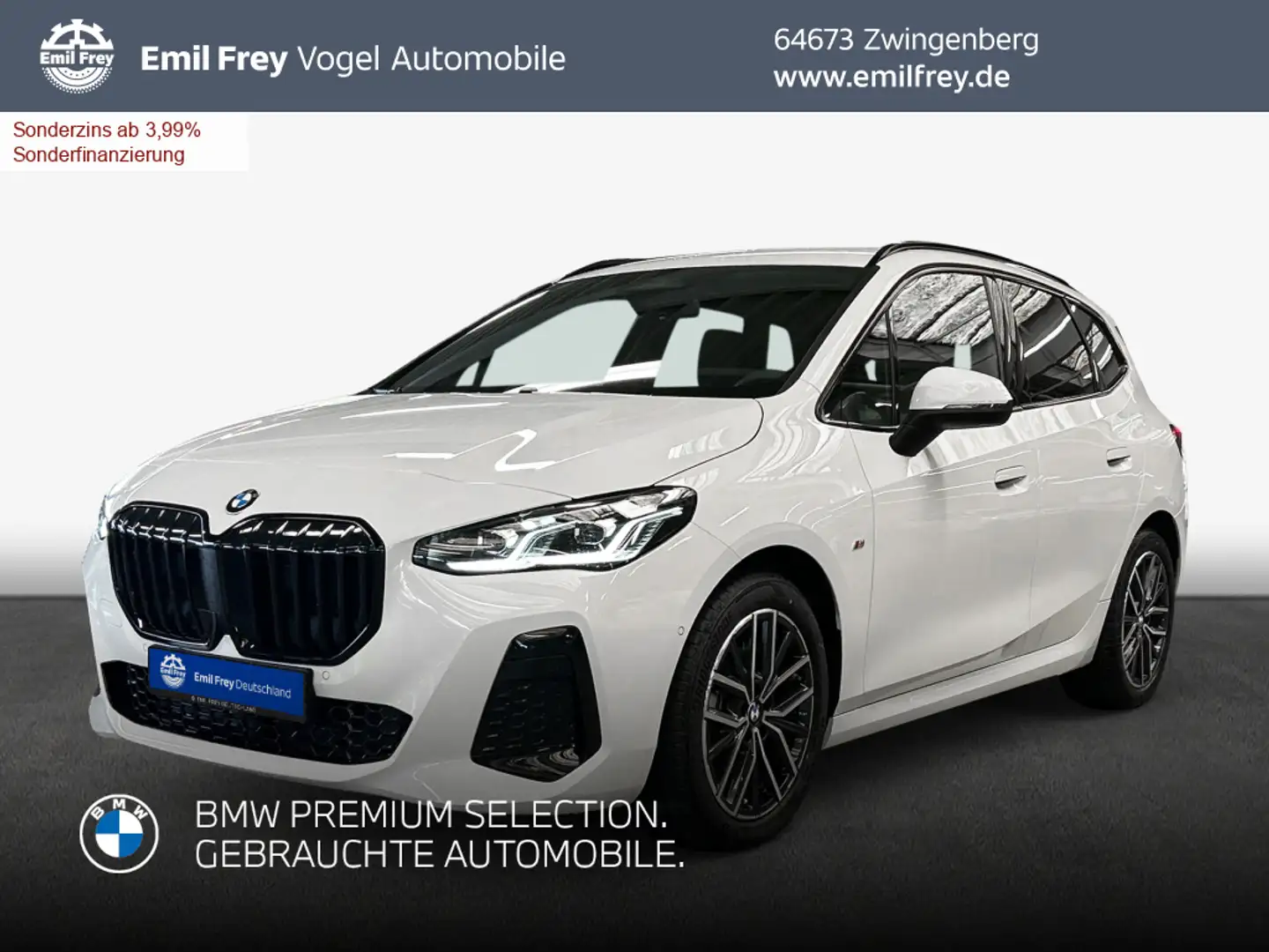 BMW 218 218i Active Tourer Aut. Weiß - 1