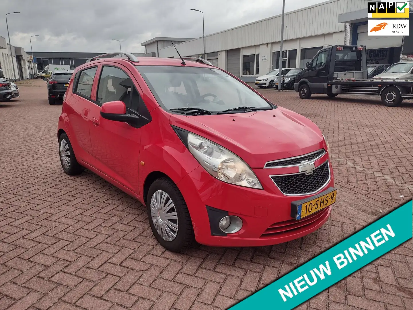 Chevrolet Spark 1.0 16V LS Bi-Fuel MOOIE AUTO BEL 0619590613 5 DRS Rot - 1
