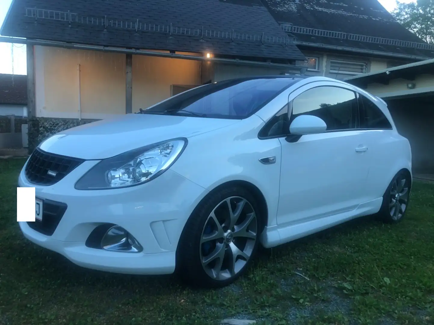 Opel Corsa OPC (*RECARO Volleder*Weiss*192 PS*Carbon Dach*) Weiß - 1