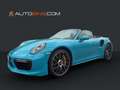 Porsche 991 911 Turbo S Cabriolet Techart*Lift*Burmester*ACC Blau - thumbnail 3