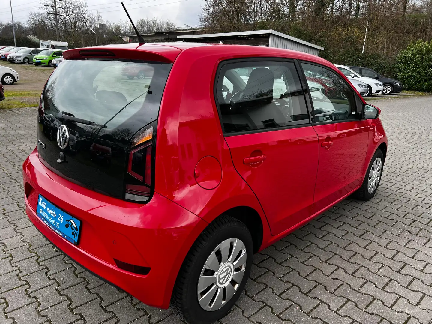Volkswagen up! move up! BMT EcoFuel CNG Erdgas SHZ drive pack + Rot - 2