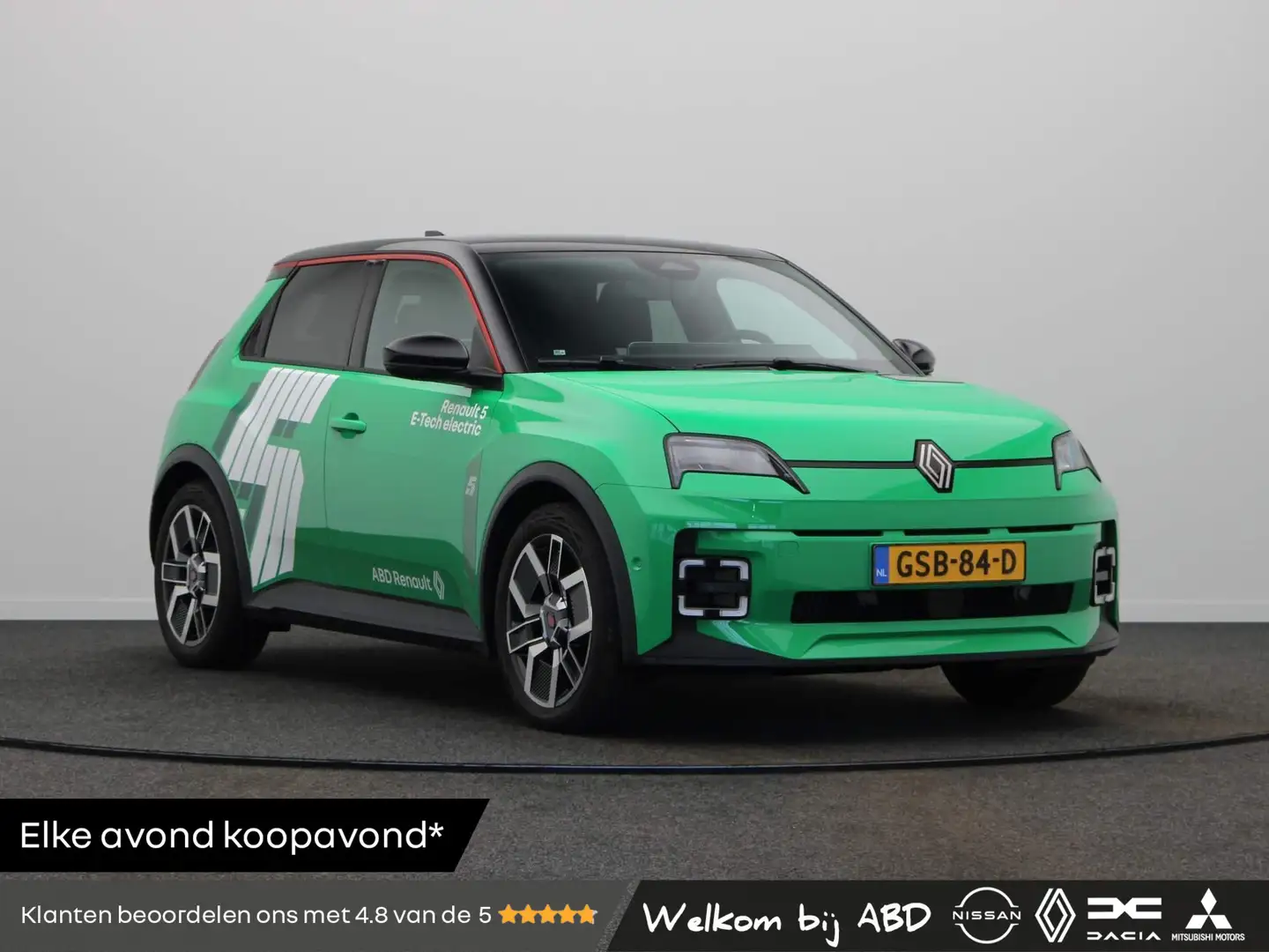 Renault R 5 comfort range techno 52 kWh | Stoel- en stuurwielv Groen - 1