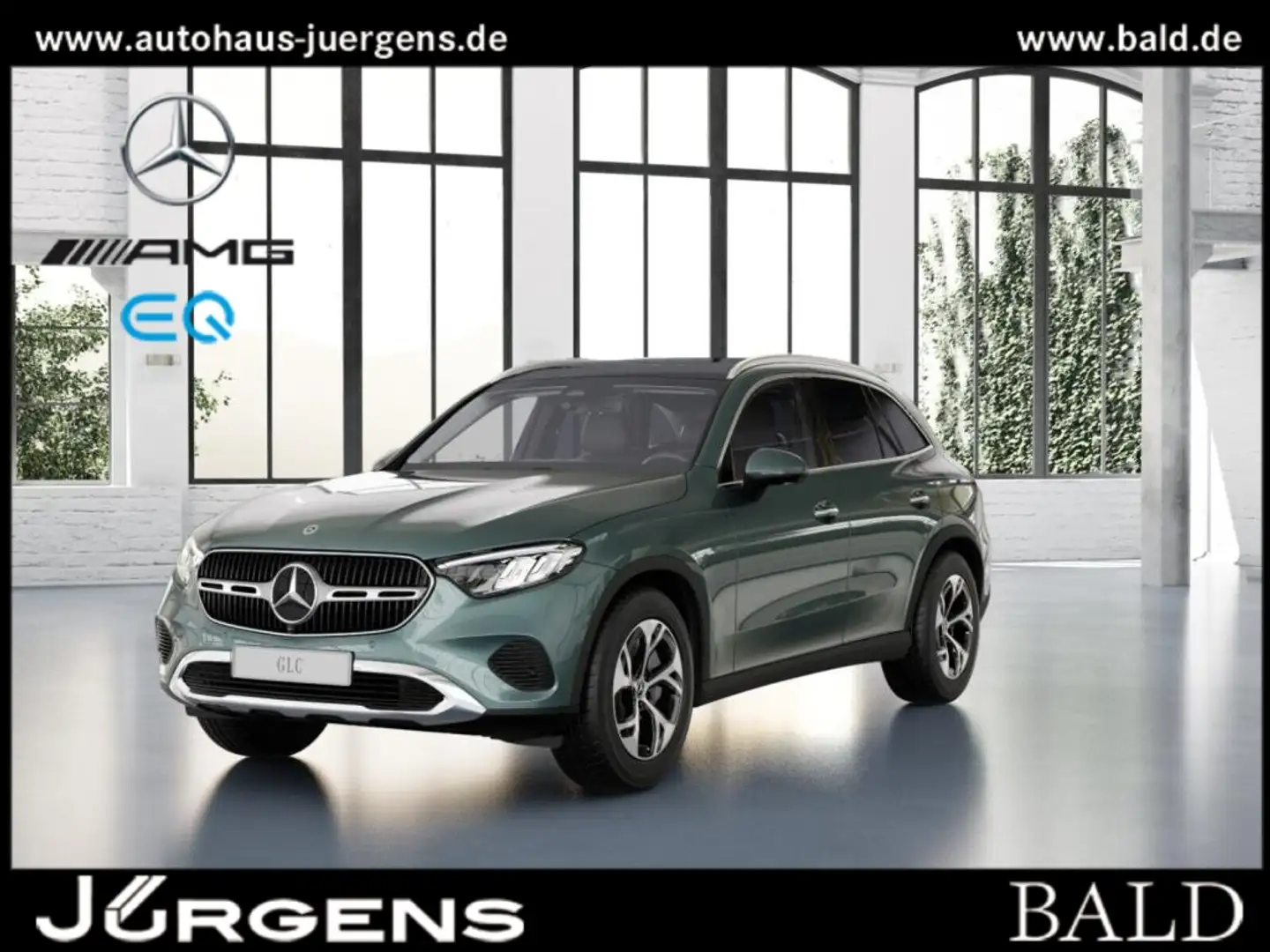 Mercedes-Benz GLC 300 e 4M Avantgarde/Pano/AHK/360/Keyl/Memo Argent - 1