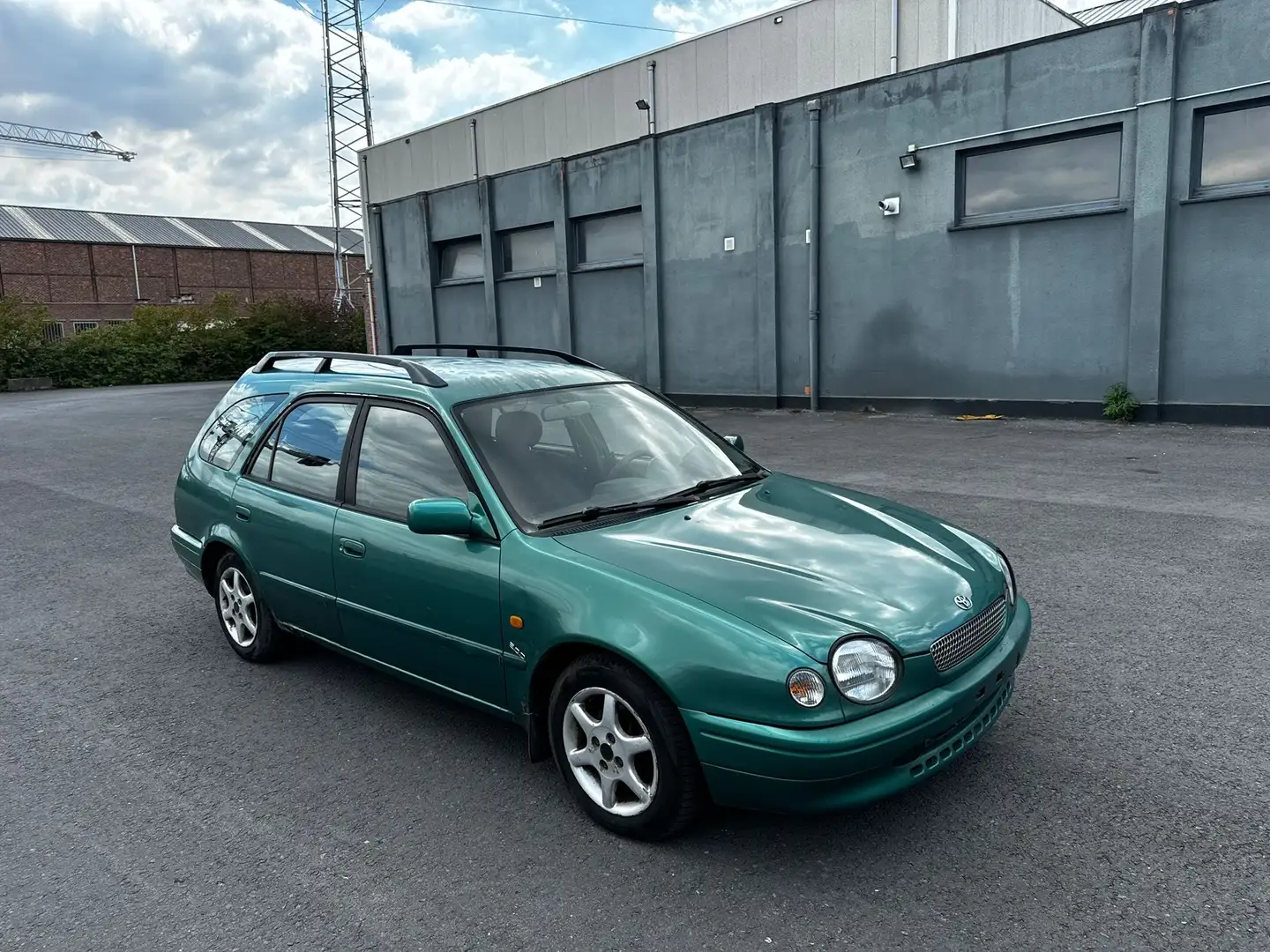 Toyota Corolla 2.0 diesel airco jante aluminium climatisé Vert - 2