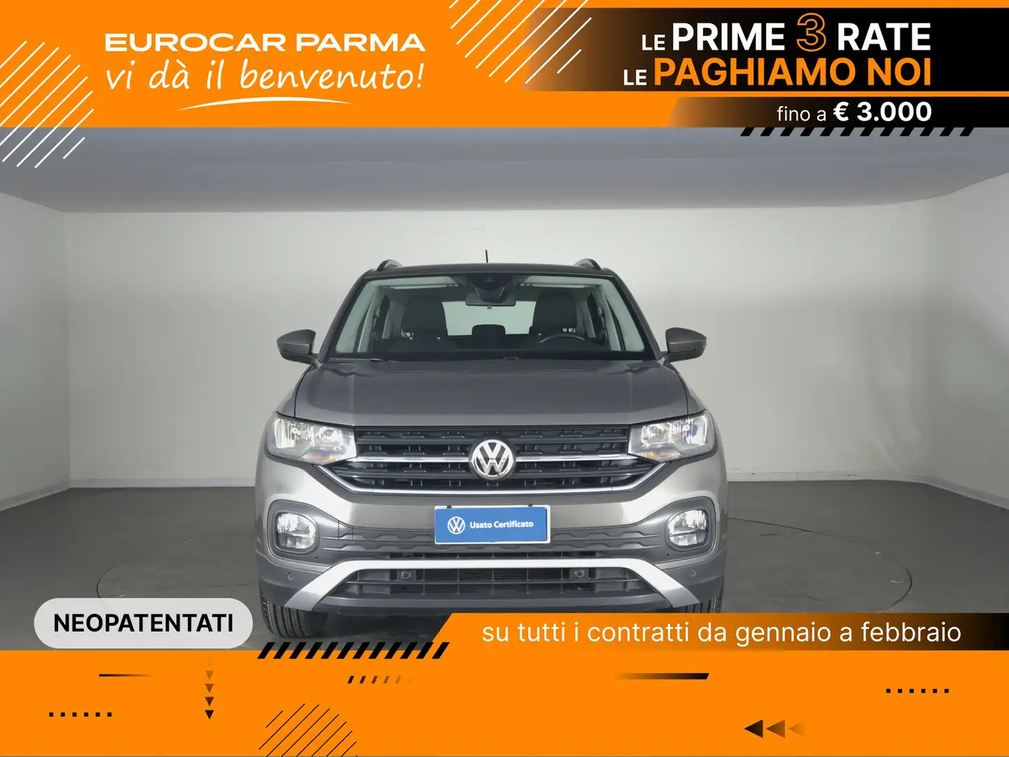Volkswagen T-Cross 1.0 tsi style 95cv Gris - 2