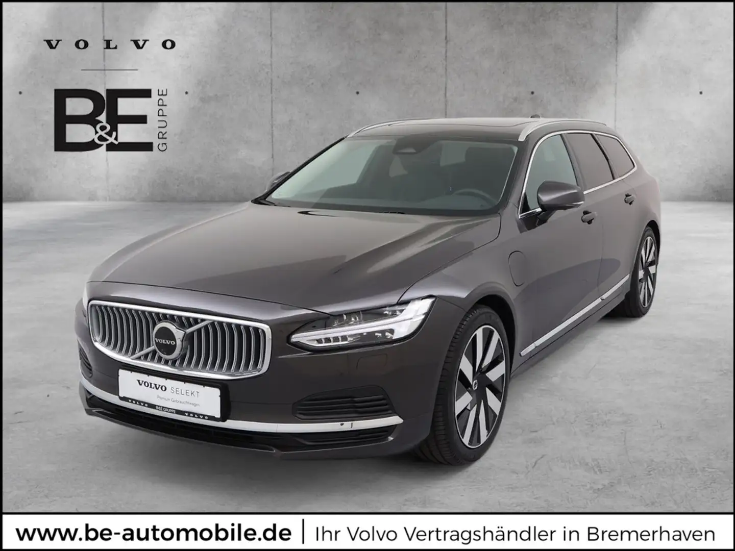 Volvo V90 T6 Plus Bright Recharge AWD ACC PANO 360° Grau - 1