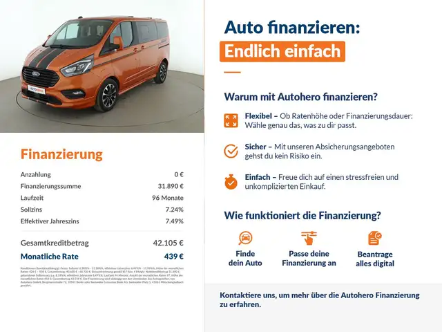Ford Tourneo Custom view 2