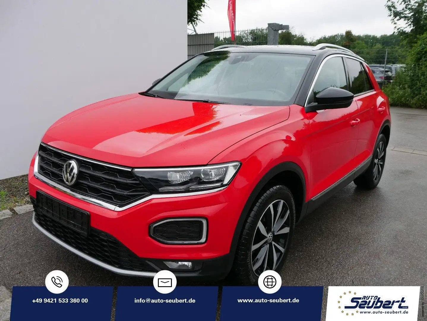 Volkswagen T-Roc 1.5 TSI ACT DSG STYLE*ACC*WINTERPAKET*NAVI*LED*PAR Rouge - 1