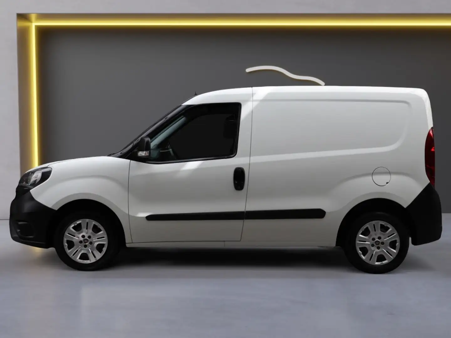 Fiat Doblo Cargo 1.3 MJ L1H1 Actual Airco l Schuifdeur Weiß - 2