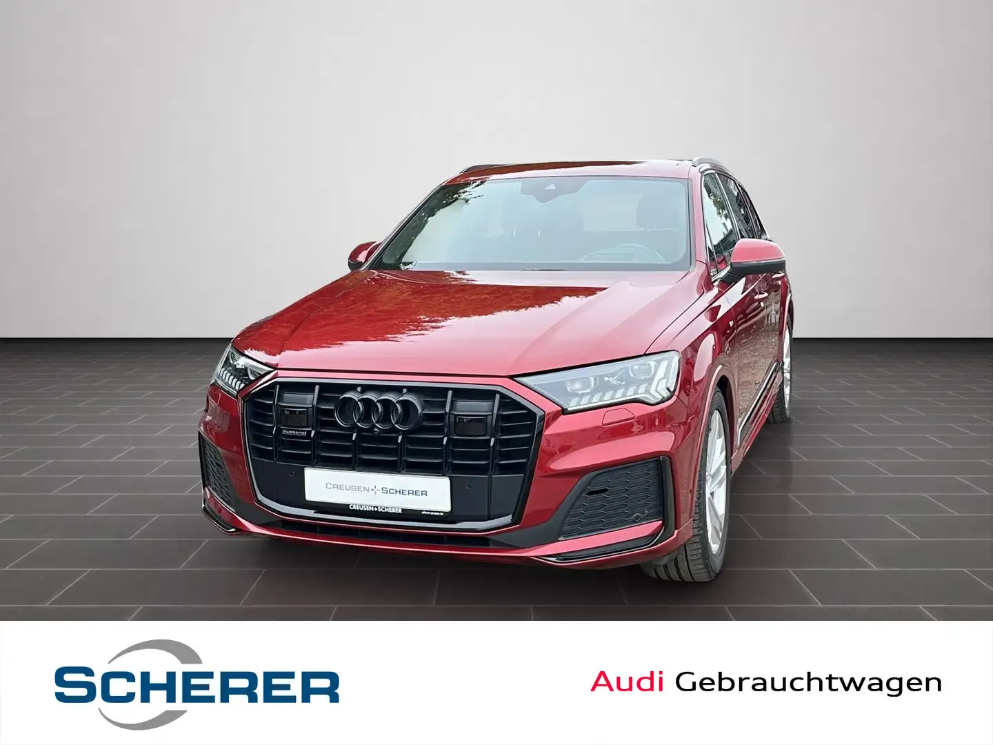 Audi Q7 SUV 50 TDI quattro S line  tiptronic B&O NAVI Rot - 1