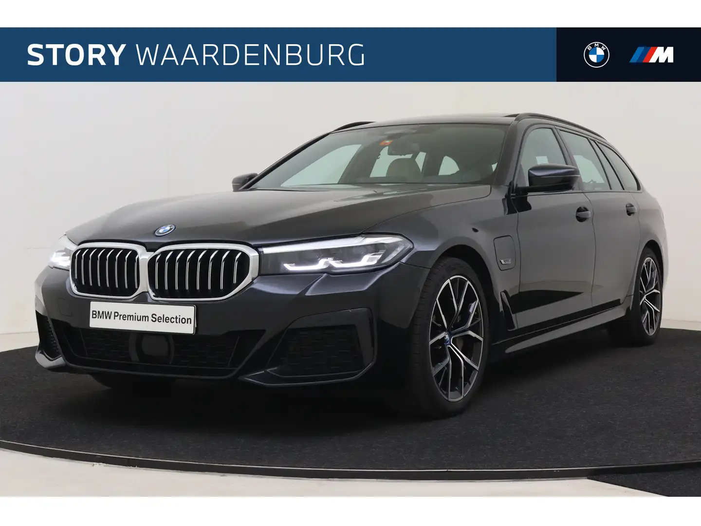 BMW 530 5 Serie Touring 530e High Executive M Sport Automa Noir - 1