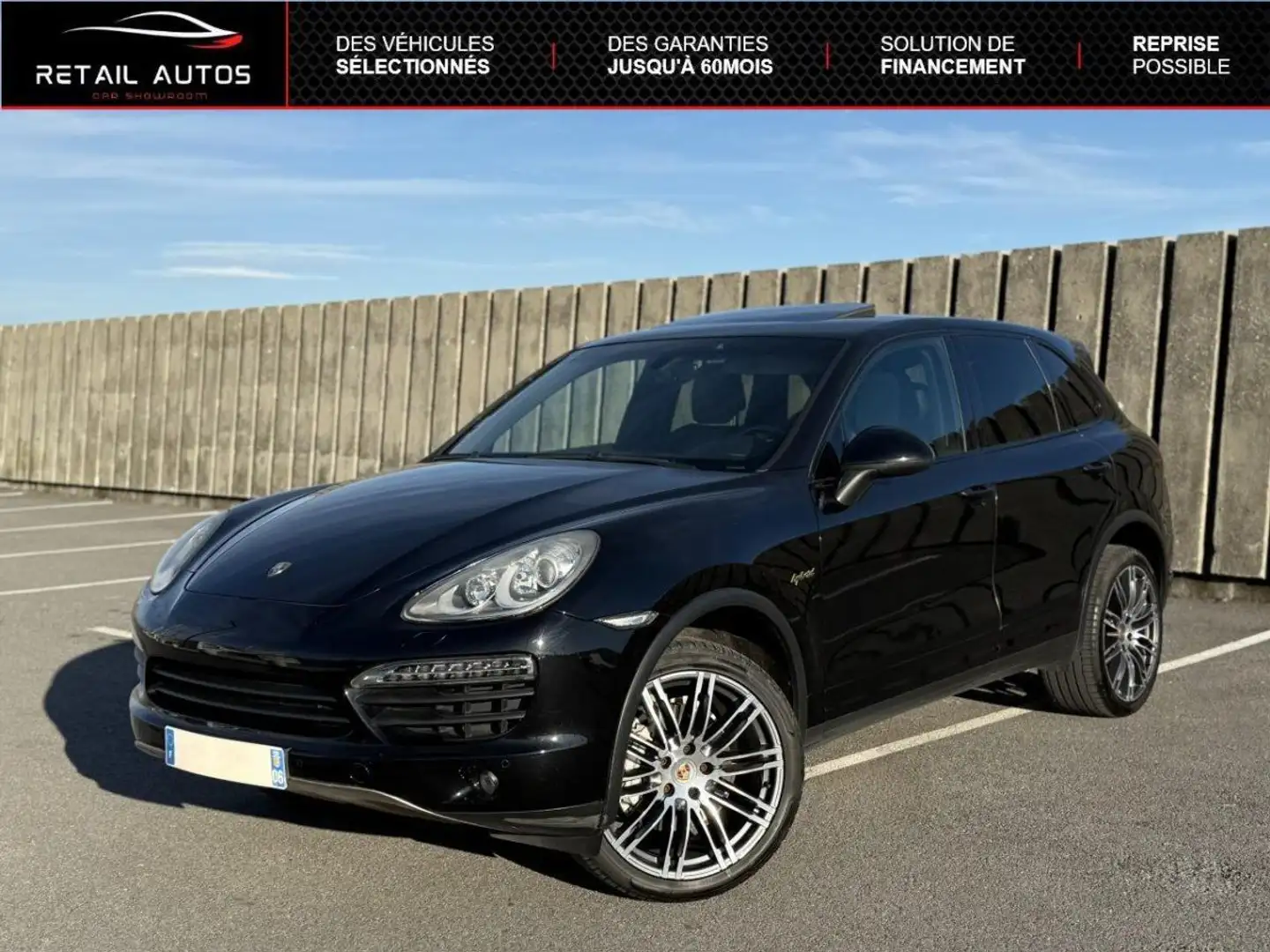 Porsche Cayenne S Hybrid TIPTRONIC Noir - 1