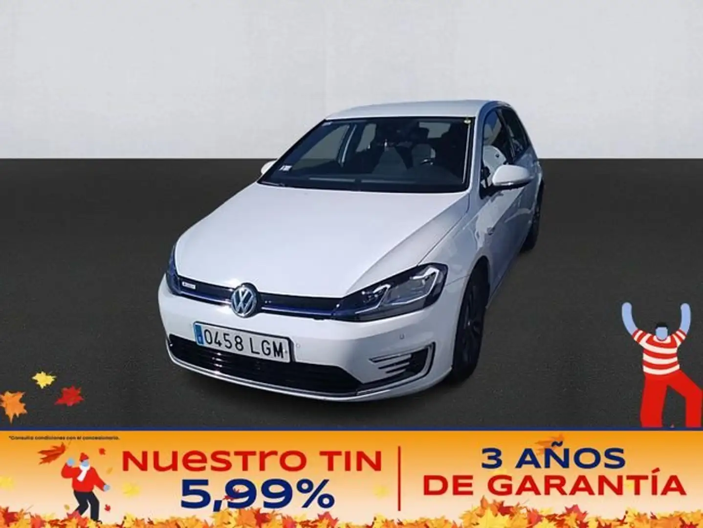 Volkswagen Golf e-Golf ePower Blanco - 1