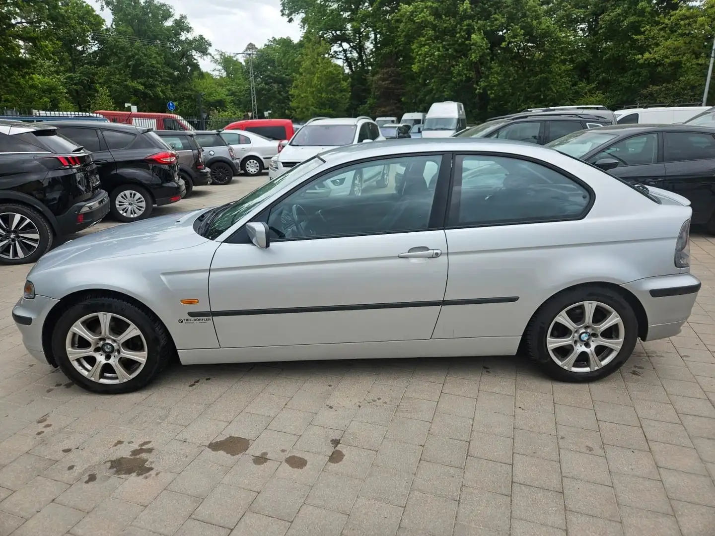 BMW 316 Baureihe 3 Compact 316ti Срібний - 1