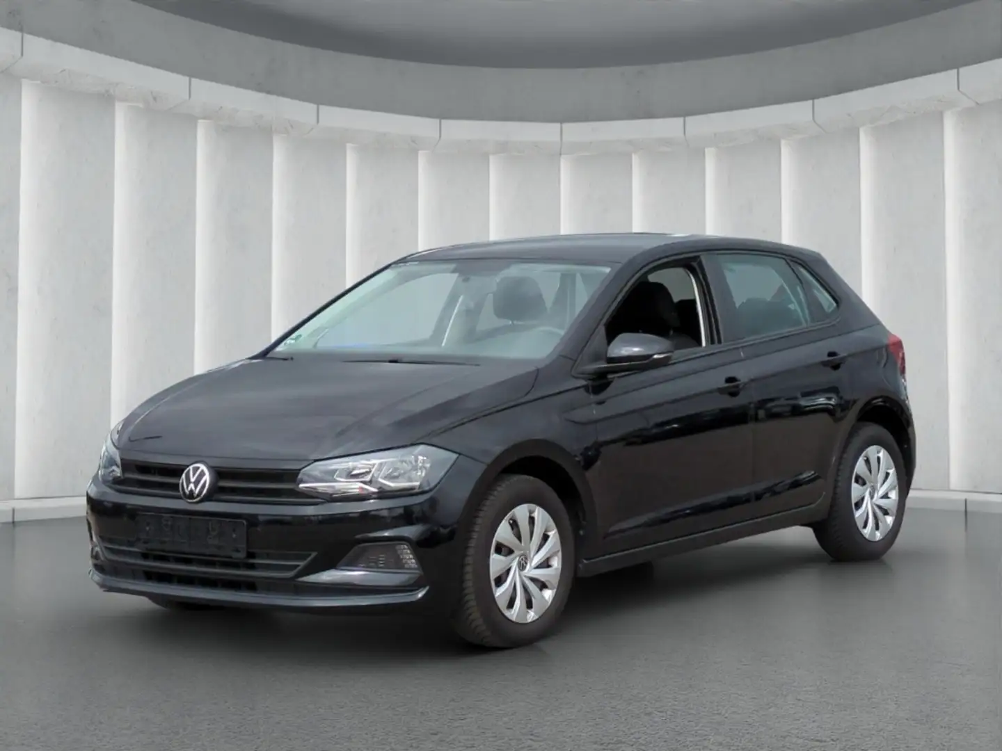 Volkswagen Polo VI 1.0*Tempom PDCv+h AppConn Navi-Vorb DAB Schwarz - 2
