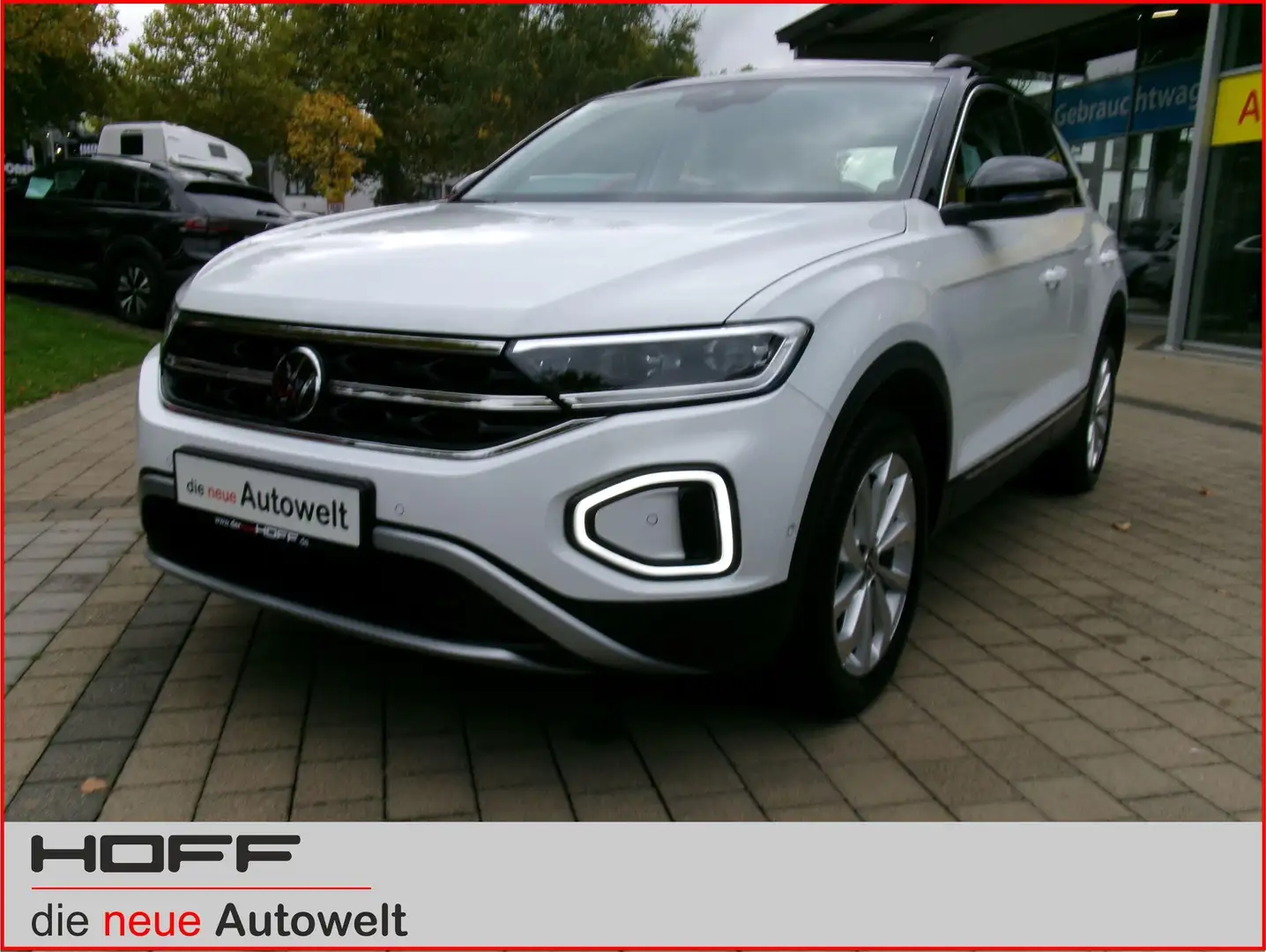 Volkswagen T-Roc 1.0 TSI Style Standhzg. Navi ACC Park Assist SHZ Blanc - 2