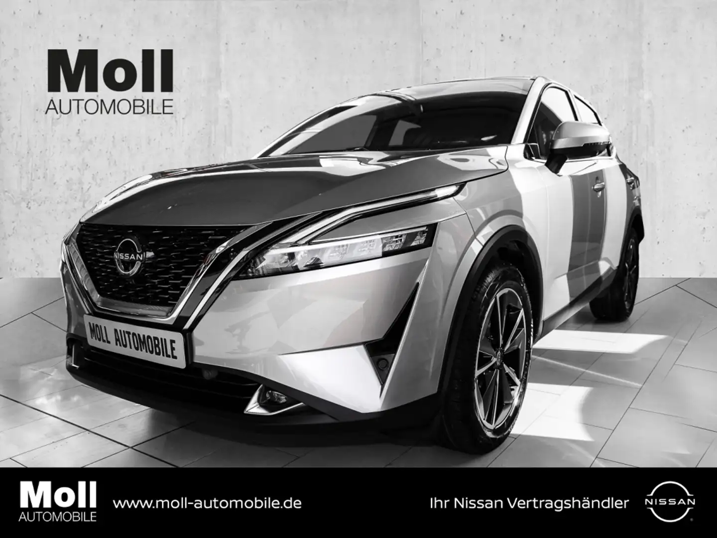 Nissan Qashqai Tekna 1.3 DIG-T MHEV 158PS Xtronic 4x2 Design-Pake Silber - 1