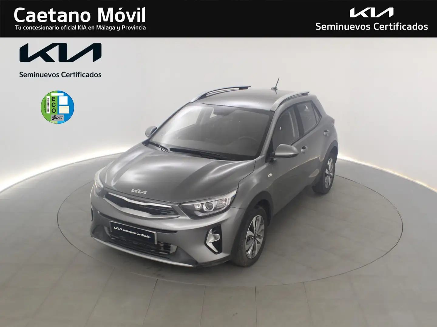 Kia Stonic 1.0 T-GDi MHEV Concept 100 Gris - 1