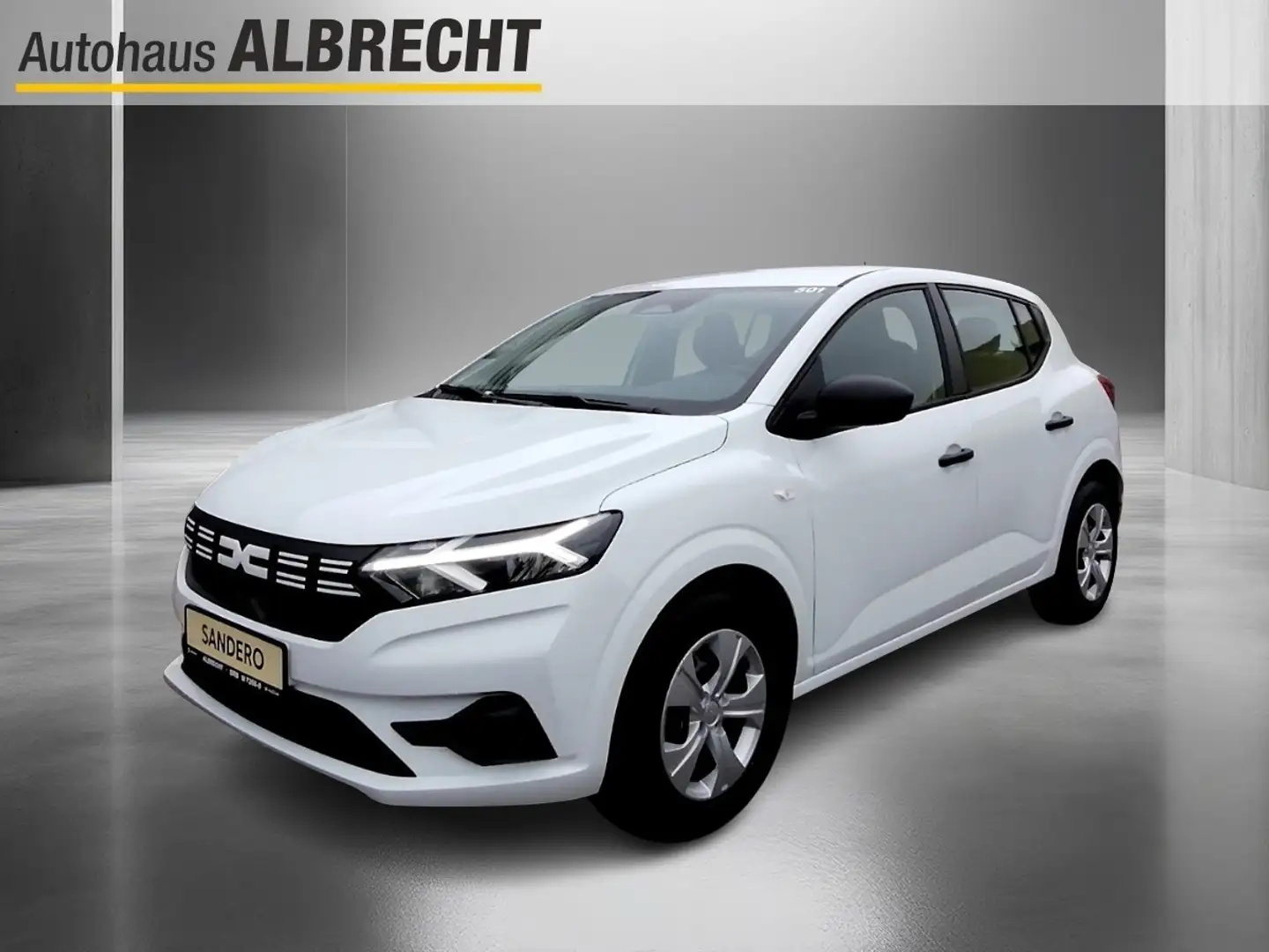 Dacia Sandero Essential SCe 65 Weiß - 1