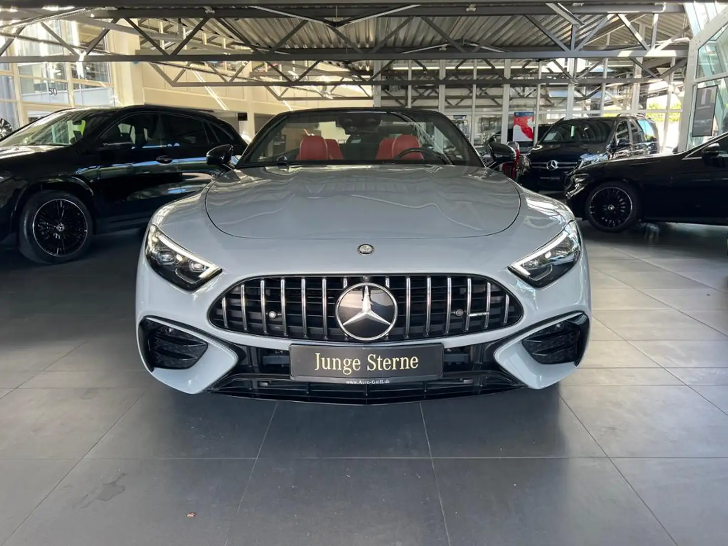 Mercedes-Benz SL 43 AMG Night 360 FAP HAL Burm Carbon 21" Gris - 2