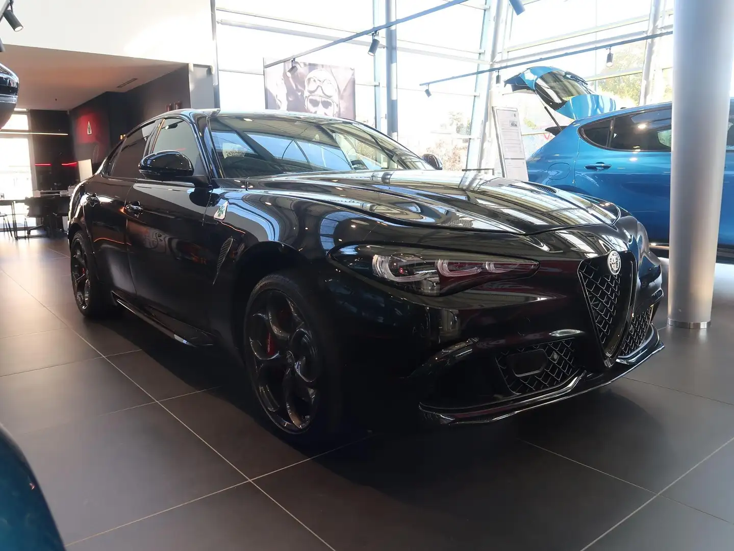 Alfa Romeo Giulia Giulia 2.9 V6 Quadrifoglio 520cv auto Nero - 1