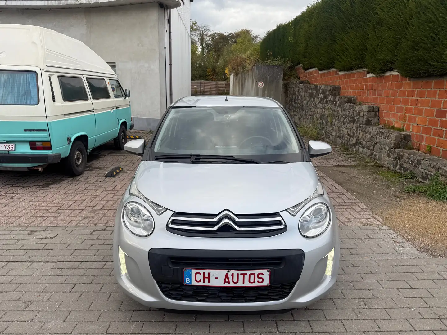 Citroen C1 1.0‼️CLIM‼️PRETE A IMMATRICULÉ-GARANTIE Gris - 2