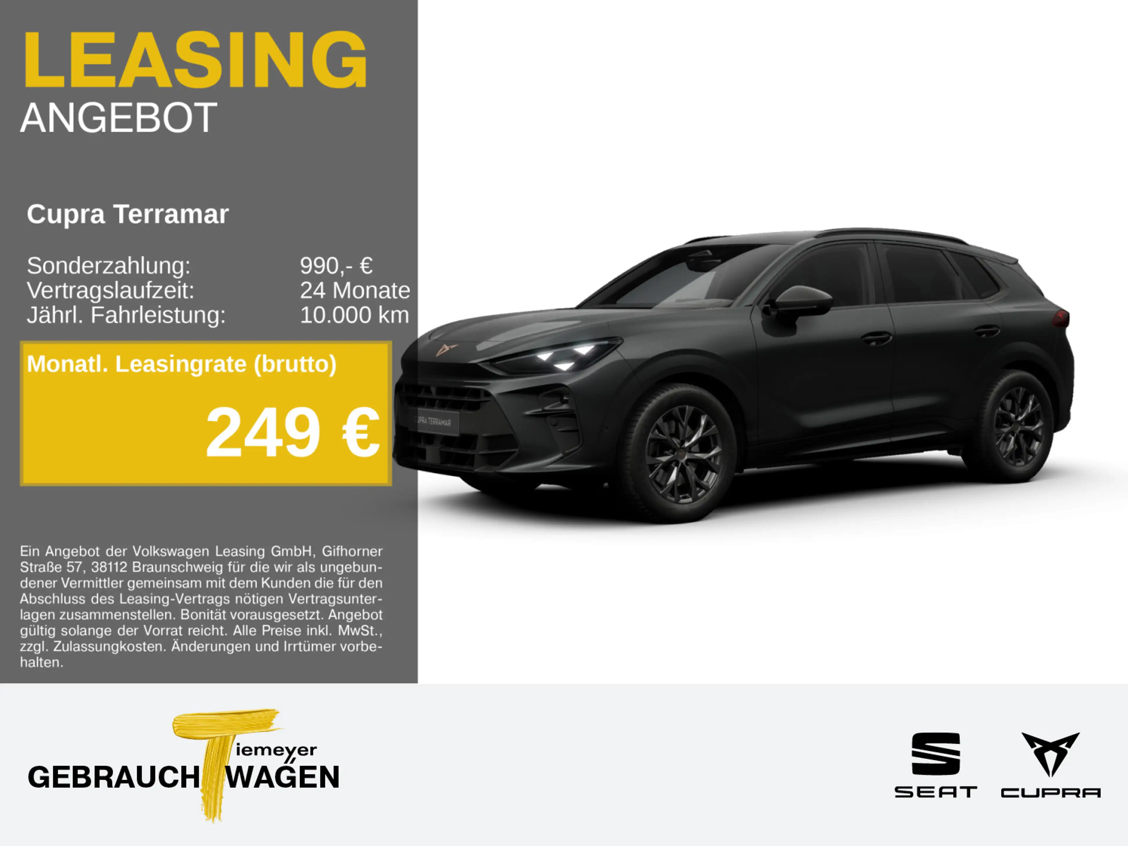 CUPRA Terramar 2.0 TSI MATRIX SENNHEISER eSITZE HuD