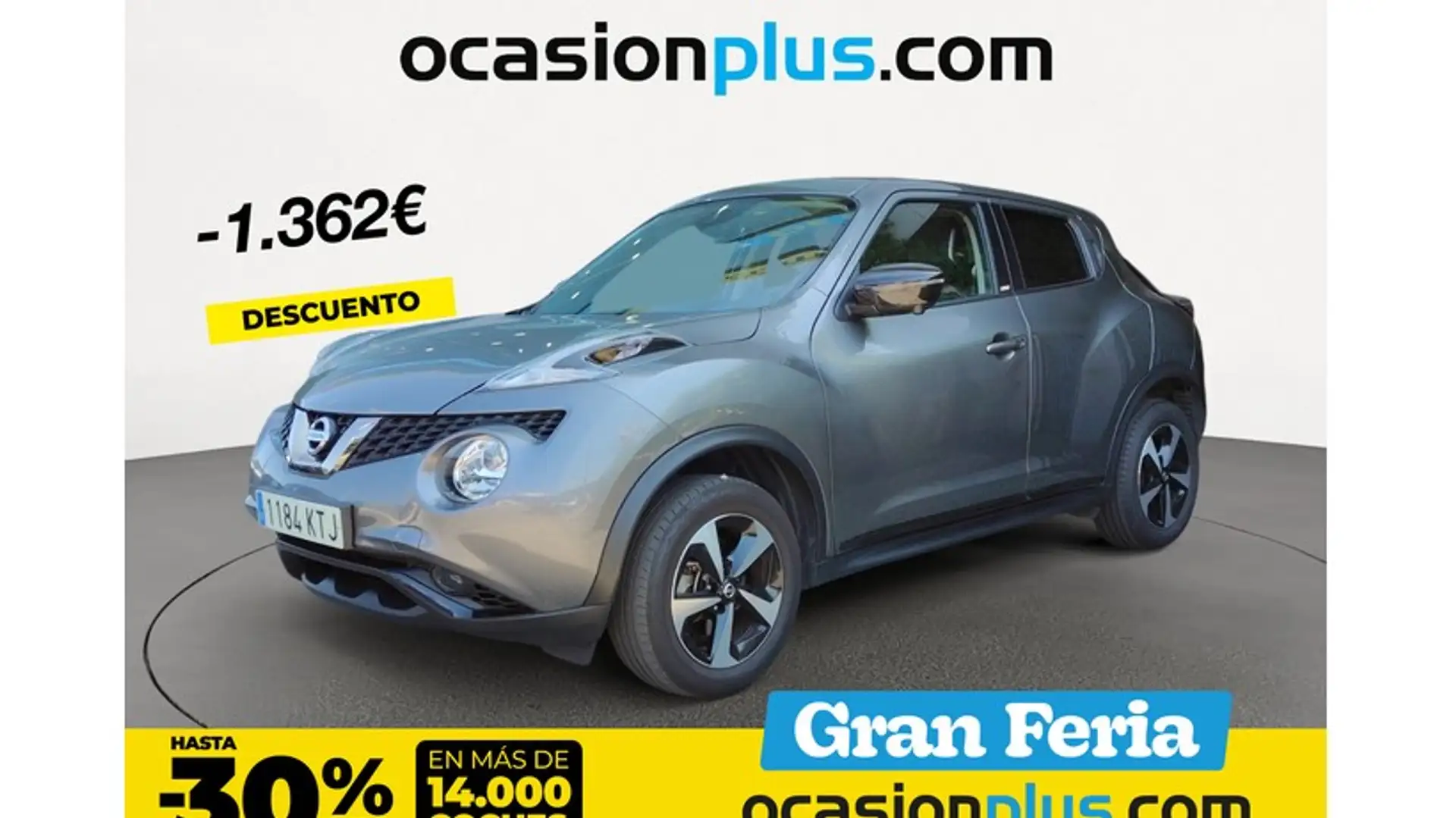 Nissan Juke 1.5dCi N-Connecta 4x2 Gris - 1