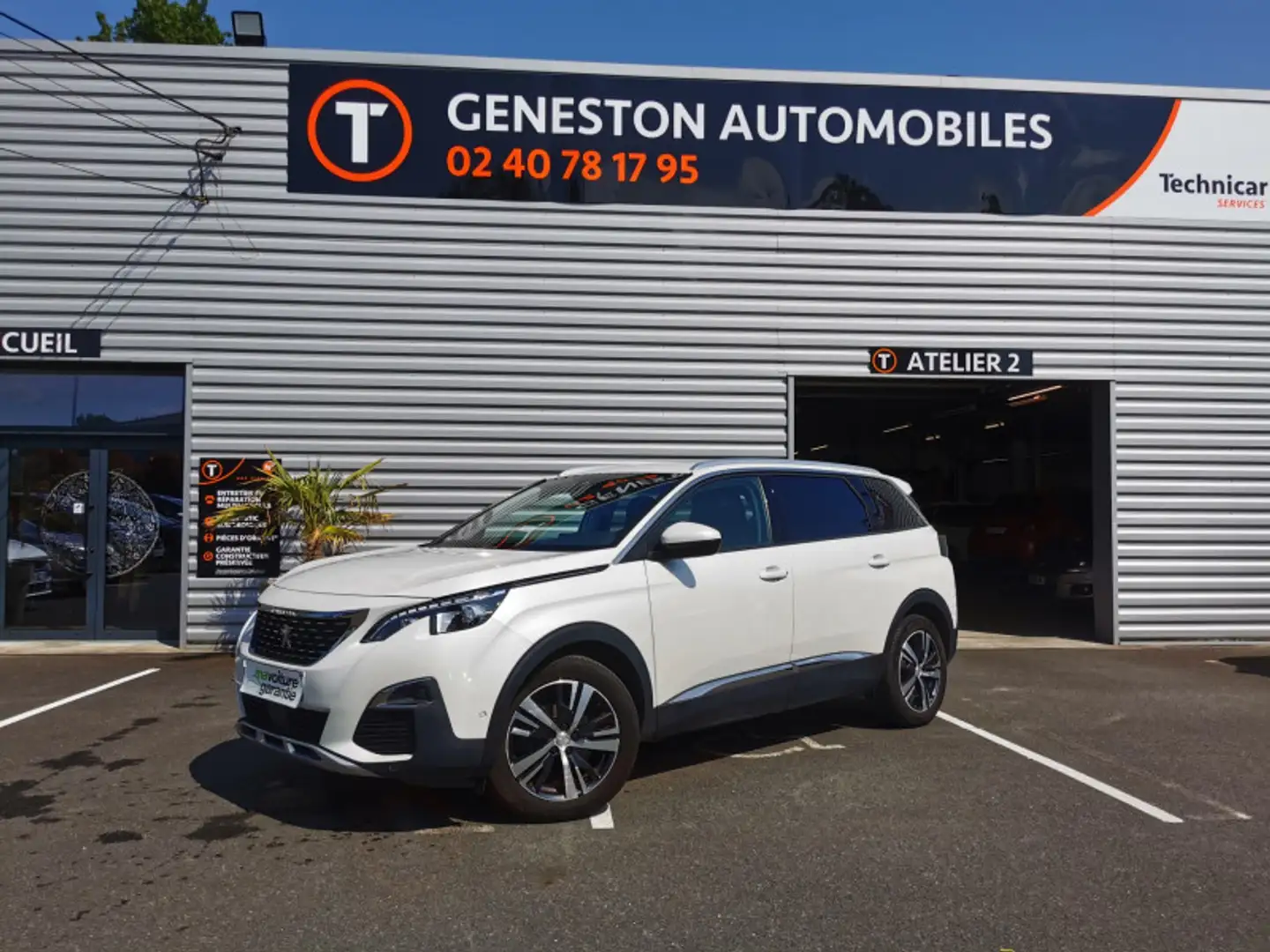Peugeot 5008 1.5 BLUEHDI 130CH E6.C ALLURE S\u0026S EAT8 Blanc - 1