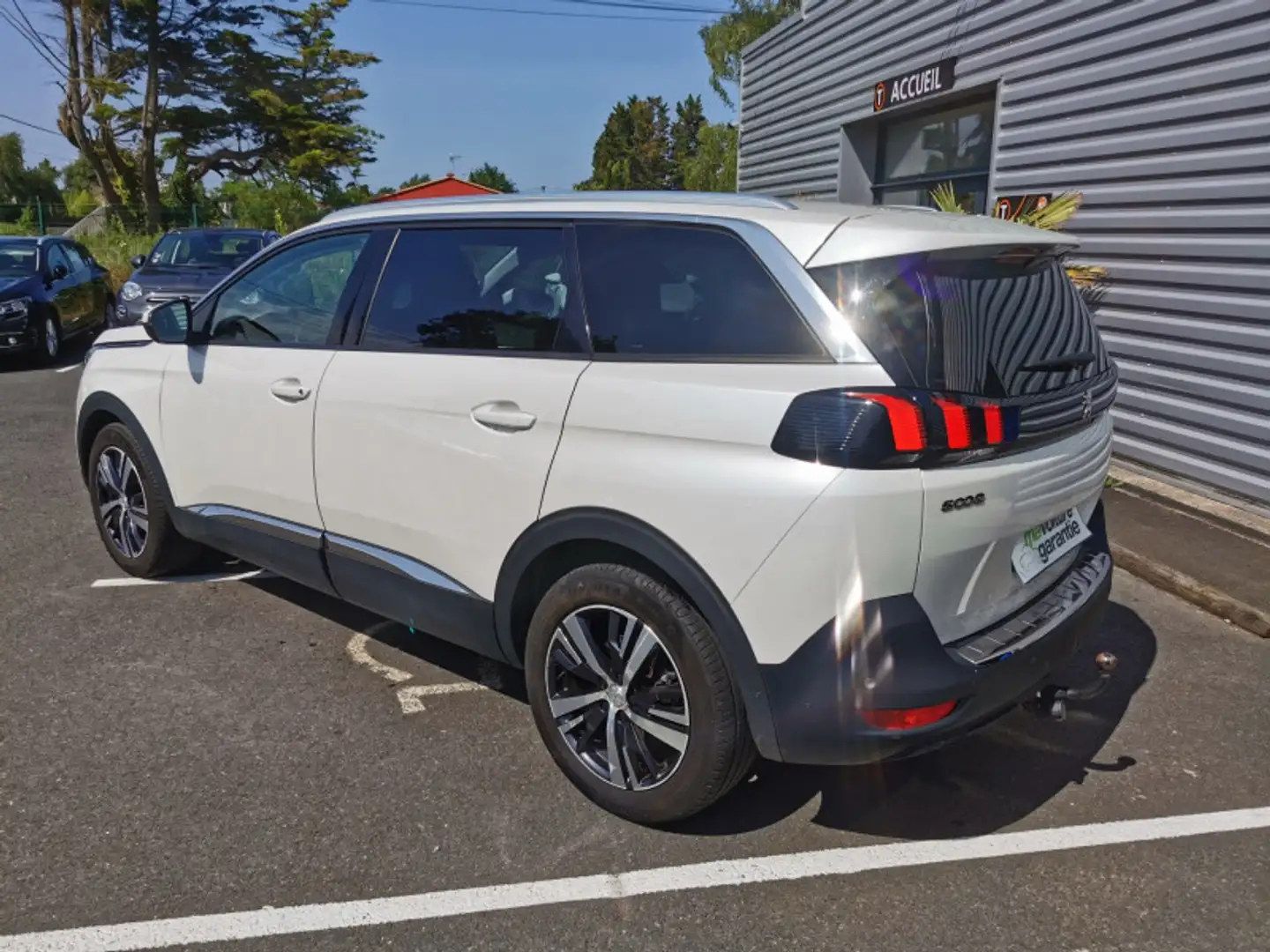 Peugeot 5008 1.5 BLUEHDI 130CH E6.C ALLURE S\u0026S EAT8 Blanc - 2