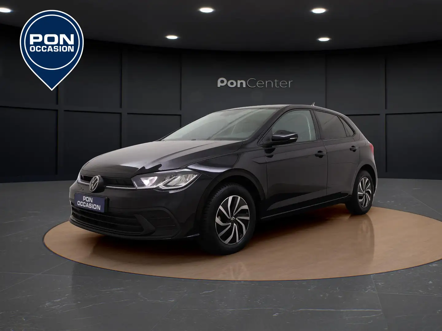 Volkswagen Polo 1.0 TSI 95PK Life | Apple CarPlay | Parkeerhulp | Zwart - 1