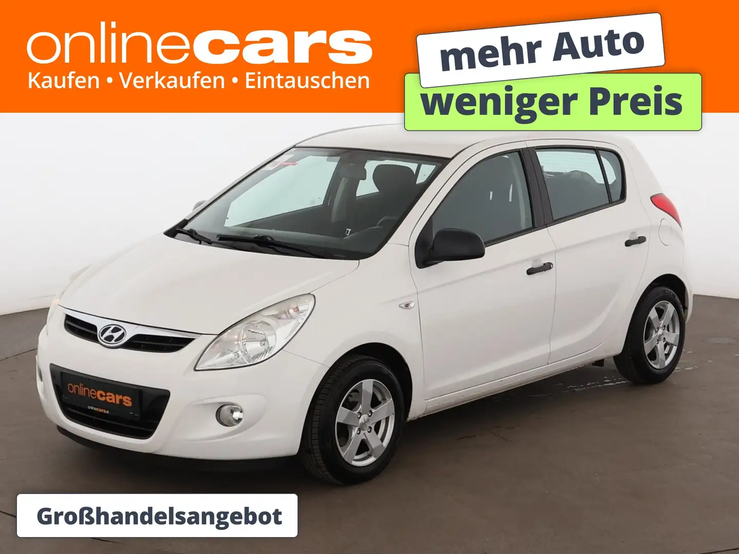 Hyundai i20 1.2 Classic KLIMA-ANLAGE RADIO Weiß - 1