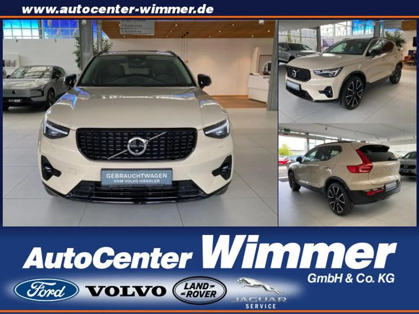 Volvo XC40 B4 B DKG Ultra Dark Panorama+360 Kamera+Drive Beige - 1