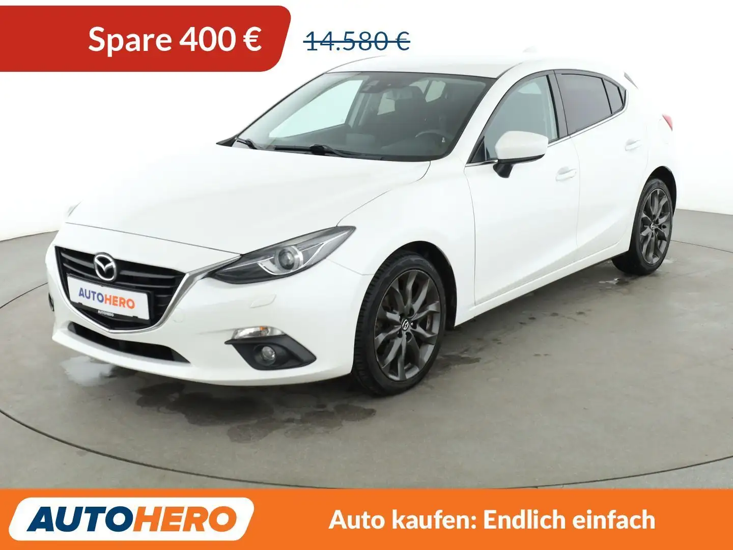 Mazda 3 2.0 Nakama*NAVI*XENON*TEMPO*CAM*PDC*SHZ* Weiß - 1
