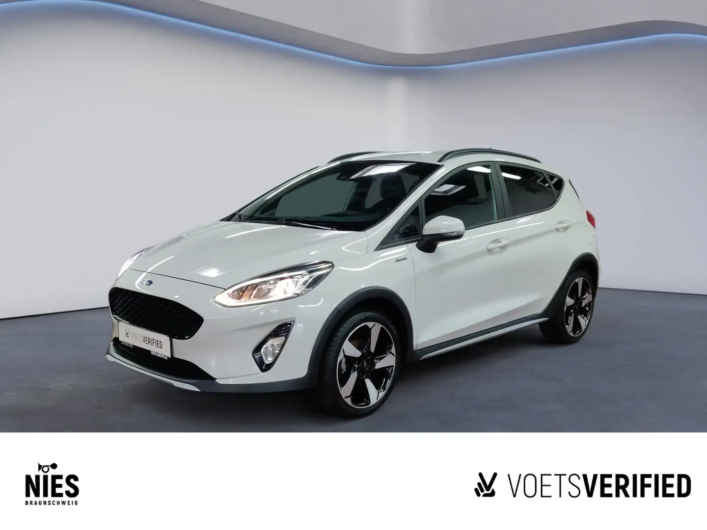 Ford Fiesta 1.0 EcoBoost Active X PDC H+SHZ+NAVI Weiß - 1
