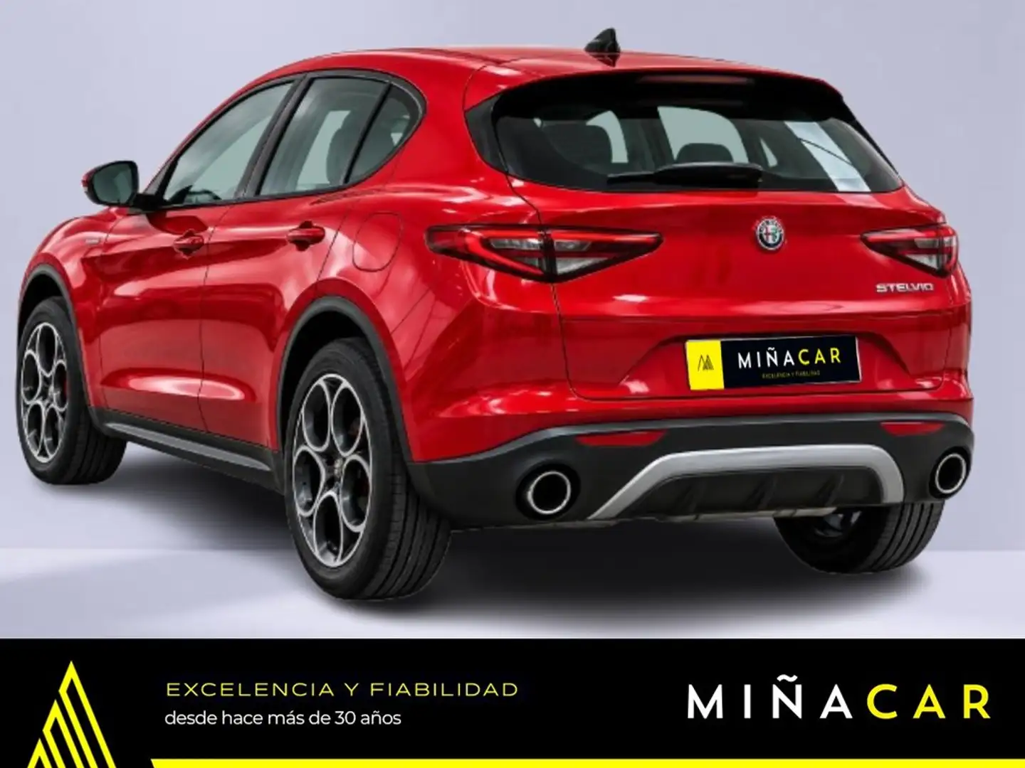 Alfa Romeo Stelvio 2.2 Diesel 118kW (160CV) SUPER RWD Rojo - 2
