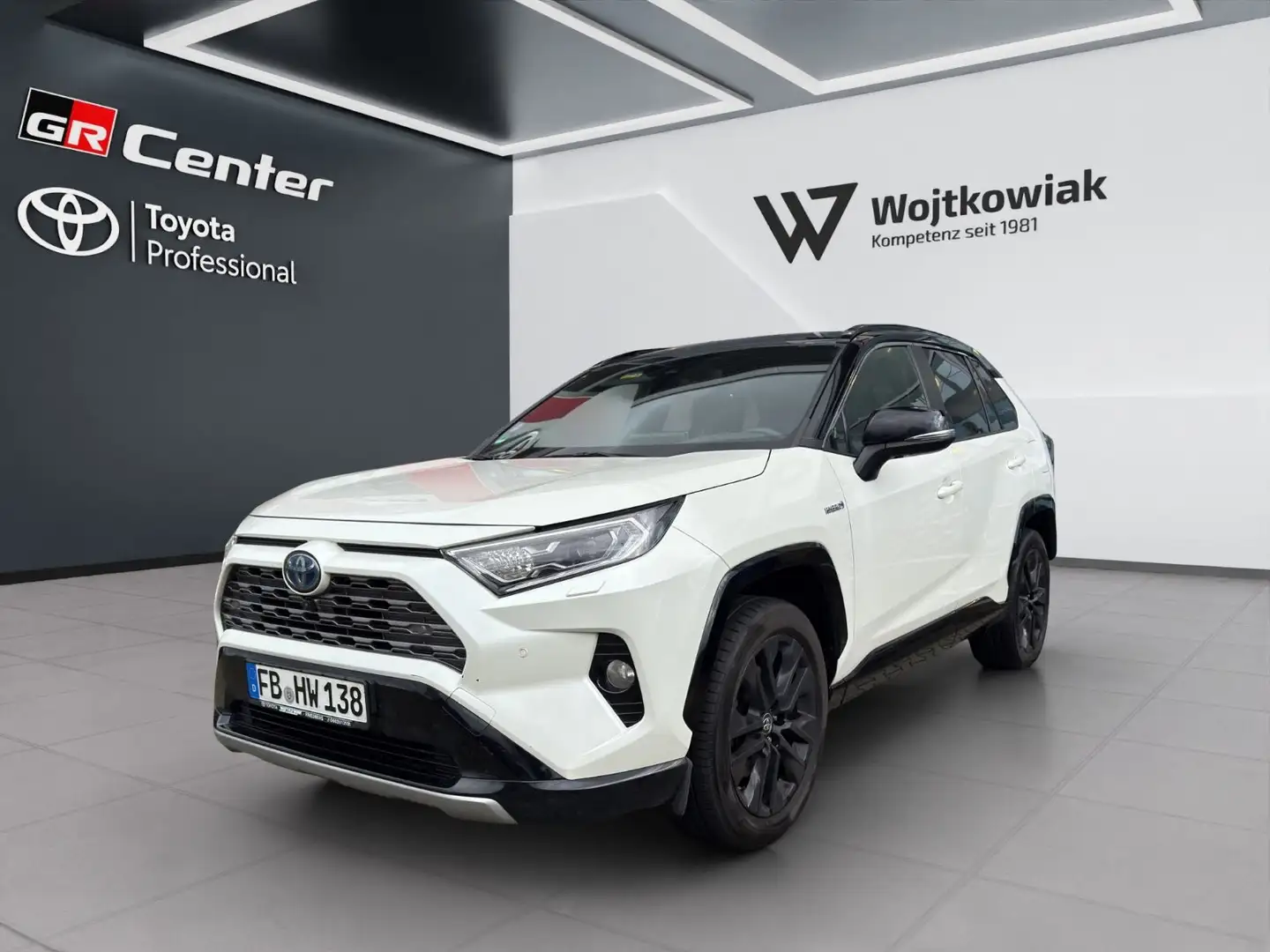 Toyota RAV 4 4 Hybrid 4x4 Style Selection *NAVI*360°*LED* Weiß - 1