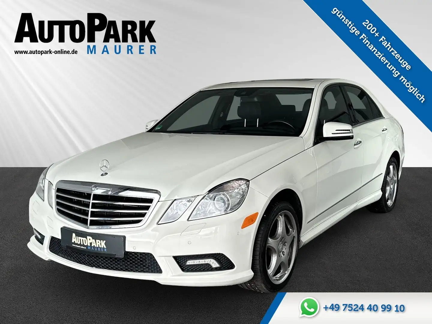 Mercedes-Benz E 500 4Matic AMG Sport*SHD*Sound*Kamera Weiß - 1
