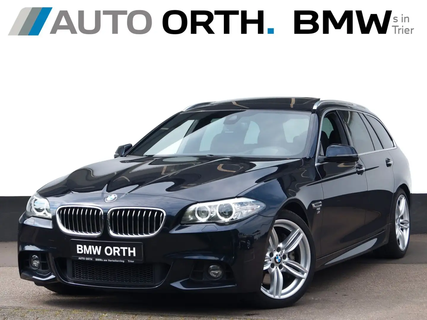BMW 530 d Touring AUT. M-SPORT LEDER NAVI-P HUD PANO Schwarz - 1