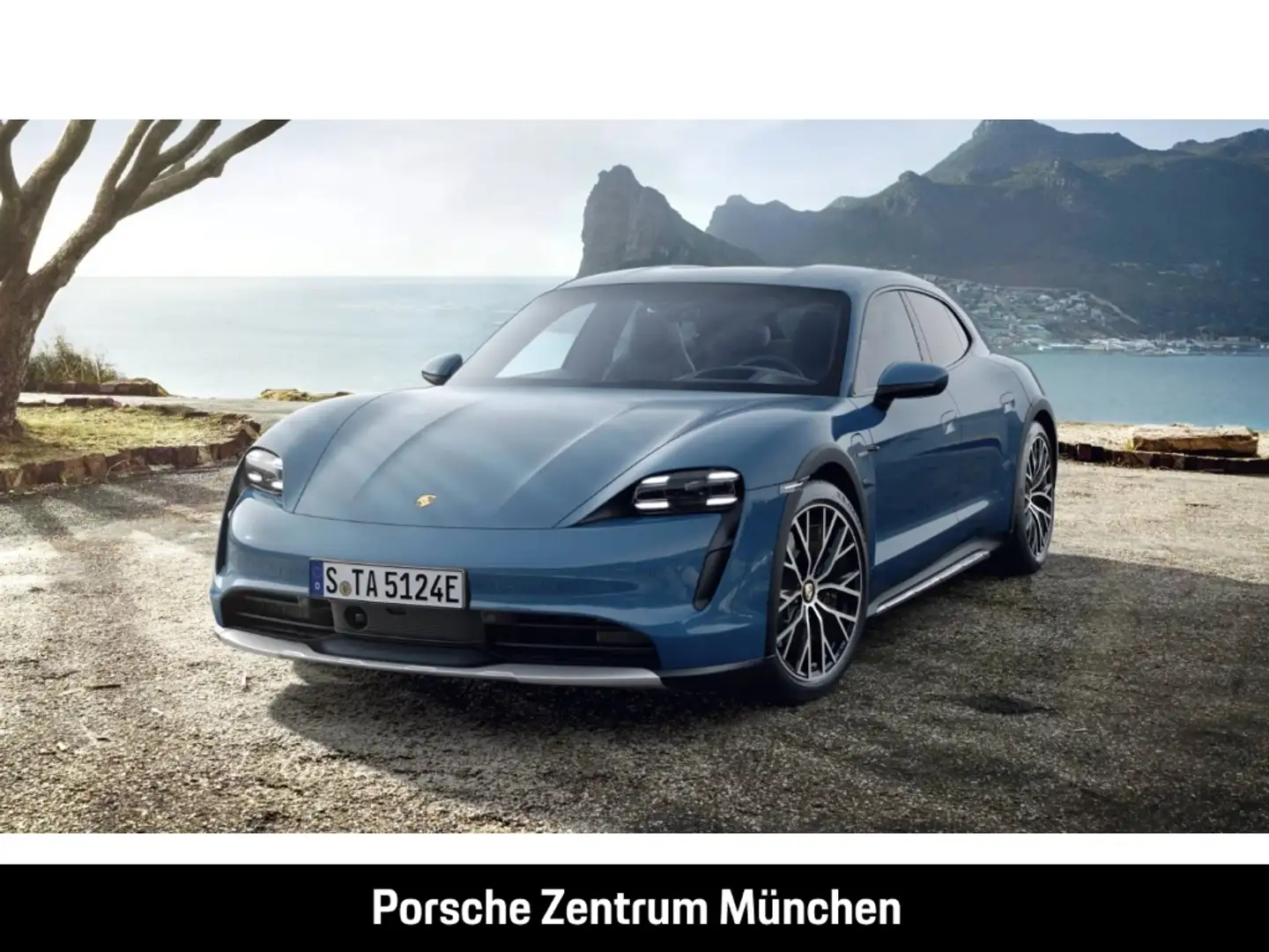 Porsche Taycan 4 Cross Turismo Head-Up 20-Zoll Neptunblau Bleu - 1