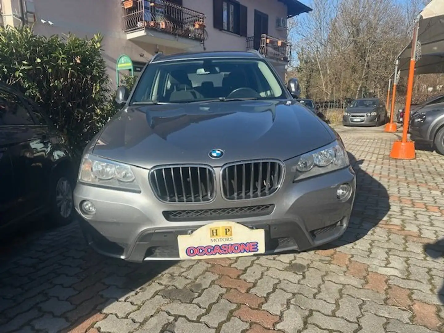 BMW X3 X3 F25 2010 xdrive20d Eletta Grijs - 1