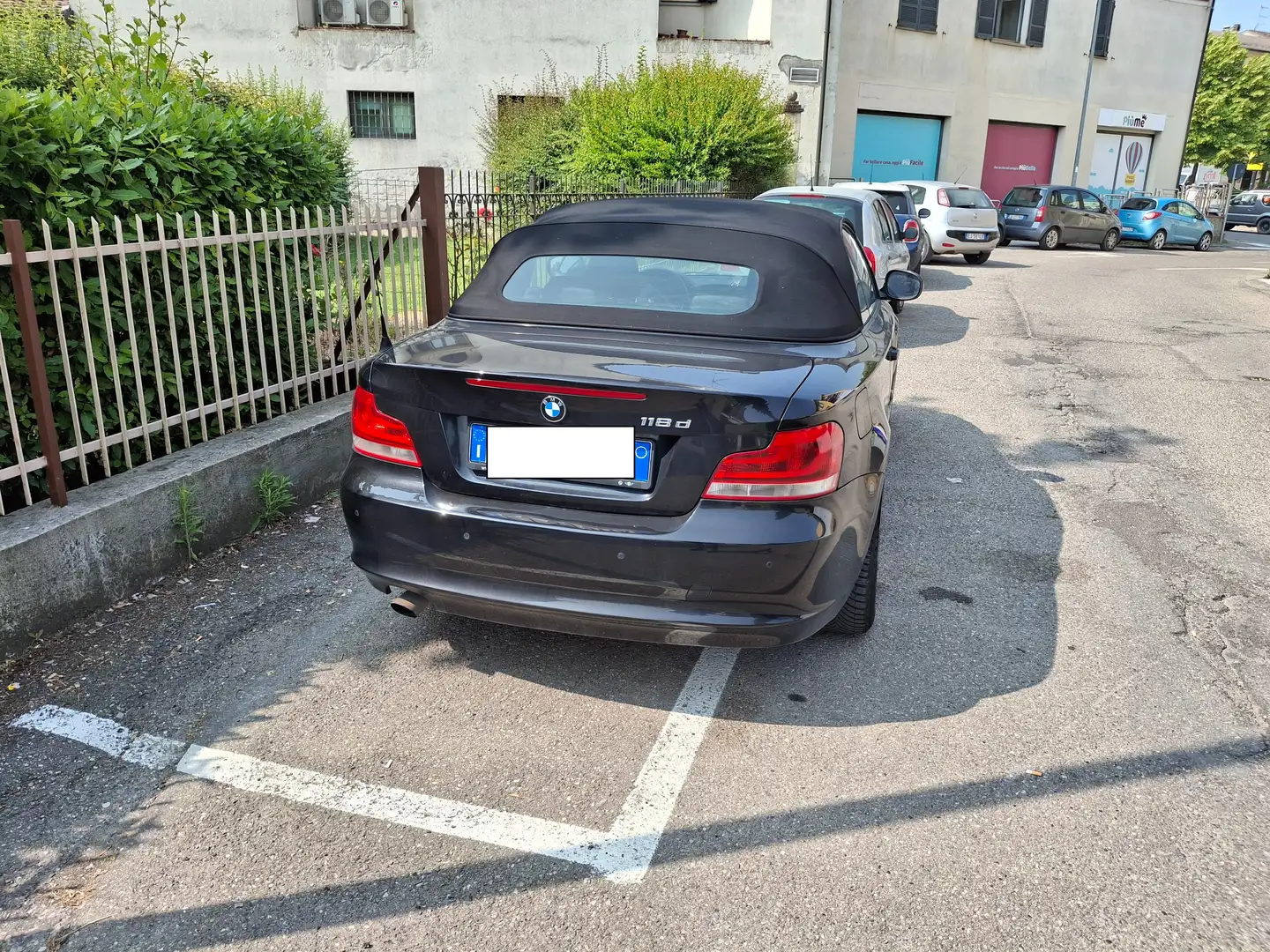 BMW 118 Serie 1 E88 Cabrio 118d Cabrio 2.0 Eletta 143cv Nero - 2