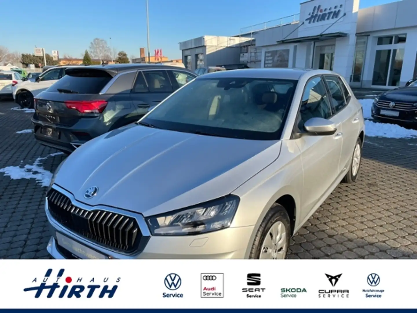 Skoda Fabia Essence 1.0 KLIMA+LED+PDC Silber - 1