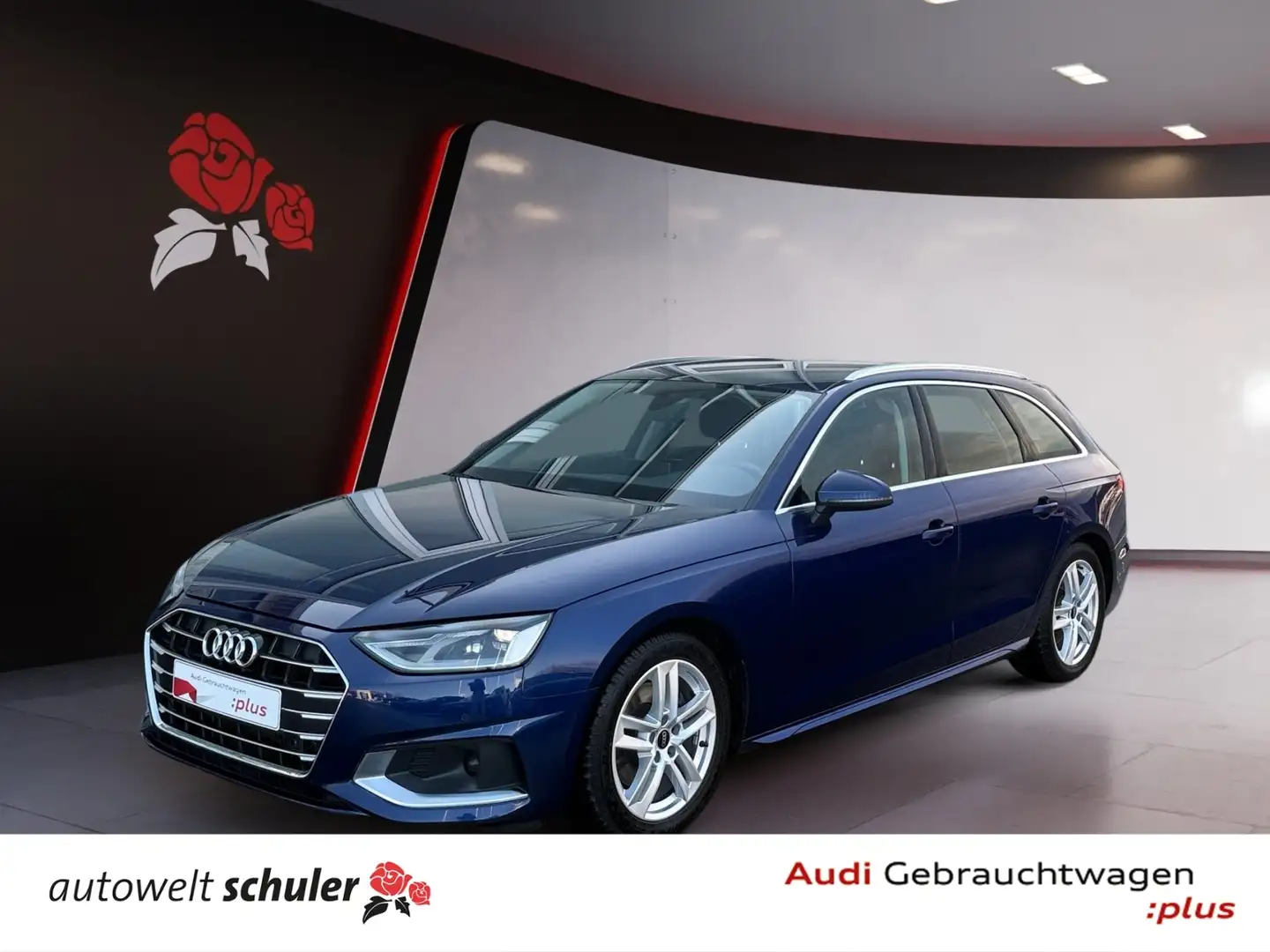 Audi A4 Avant 35 2.0 TDI S-tronic advanced AHK Navi LED S Blau - 1