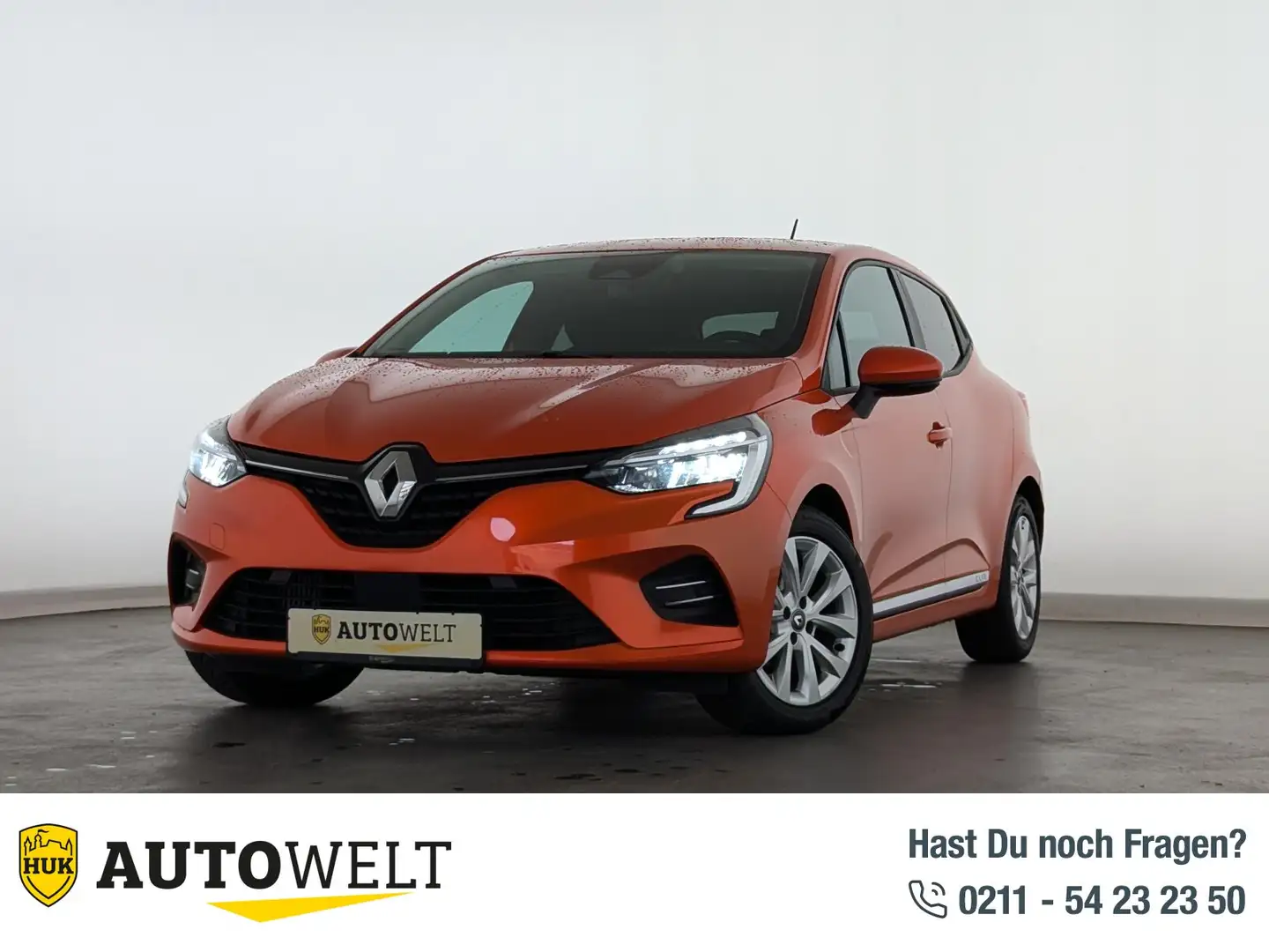 Renault Clio Clio V 1.0 TCe 100 Experience LED+NAVI+AHK+PDC+ Portocaliu - 1