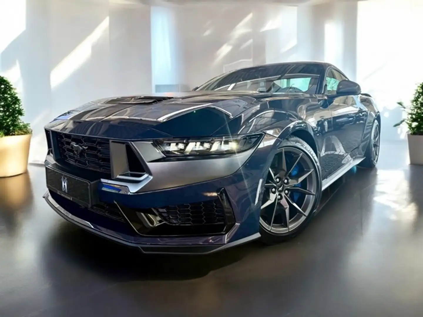 Ford Mustang V8 Dark Horse 6gang Garantie4J/100TKM Bleu - 1