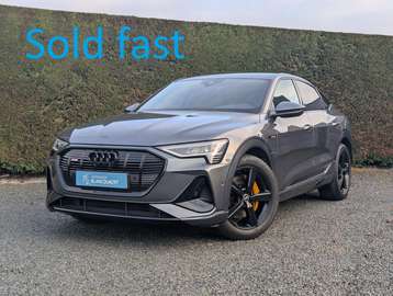 !verkocht! e-tron - 2x s-line - trekhaak - camera