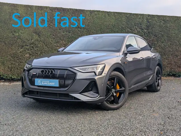 Audi Q8 e-tron !verkocht! e-tron - 2x s-line - trekhaak - camera